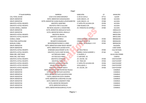 `provisional` de los comercios colaboradores de la