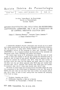 Page 1 Revista Ibérica de Parasitologia _