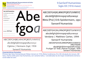 San Serif Humanistas