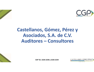 Presentación de la Firma Castellanos, Gómez, Pérez y Asociados