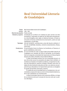 Real Universidad Literaria de Guadalajara