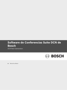 Software de Conferencias Suite DCN de Bosch