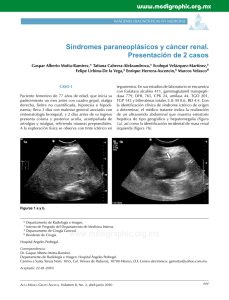 Síndromes paraneoplásicos y cáncer renal