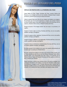 ww ARIÓ`DEL POZO - Virgen del Rosario del Pozo