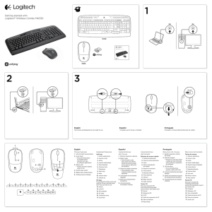 Getting started with Logitech® Wireless Combo MK330