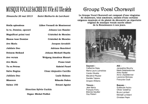 Groupe Vocal Choraveil