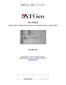 Pre-FRAXA - ATGen Diagnostica