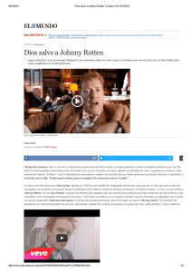 Dios salve a Johnny Rotten