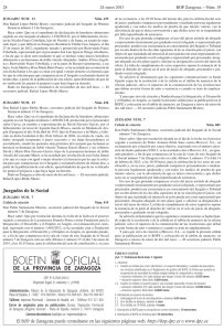 Registros - Boletin Oficial de Aragón