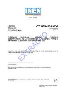 nte_inen_iso_6383-2e.. - Servicio Ecuatoriano de Normalización