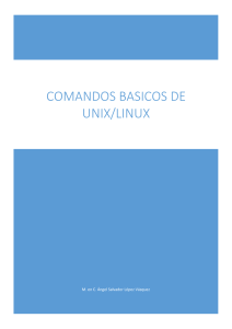 COMANDOS BASICOS DE UNIX/LINUX