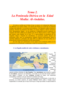Tema 2. La Península Ibérica en la Edad Media: Al