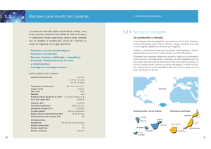 Razones para invertir en Canarias