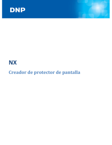 Creador de protector de pantalla