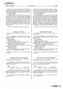 DOGV - Núm. 3.534 Únicamth seran citats per celebrar la prova i