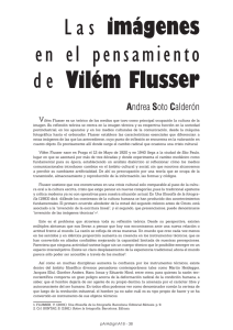 Las imágenes en el pensamiento d e Vilém Flusser