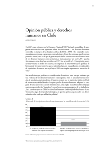 Opinión pública y derechos humanos en Chile