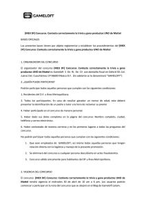 [MEX DF] Concurso: Contesta correctamente la