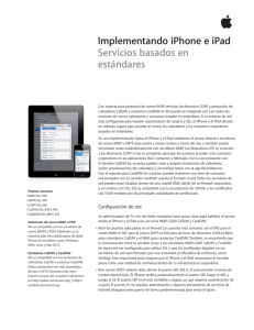 Implementando iPhone e iPad Servicios basados en