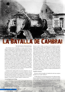 La Batalla de Cambrai - Historia Rei Militaris