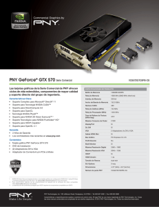 PNY GeForce® GTX 570 Serie Comercial