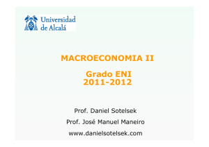 MACROECONOMIA II Grado ENI 2011-2012