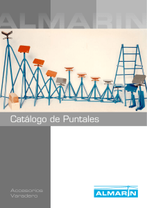 Catálogo de Puntales