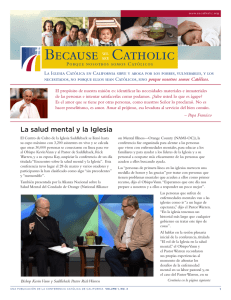 La salud mental y la Iglesia - California Catholic Conference