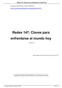 Redes 147: Claves para enfrentarse al mundo hoy