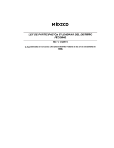 Ley de Participación Ciudadana del Distrito Federal