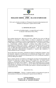 republica de colombia - Ministerio de Salud y Protección Social