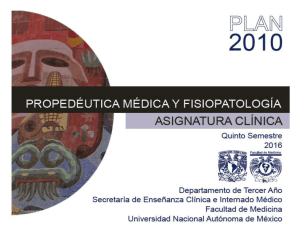 programa académico propedéutica médica y fisiopatología