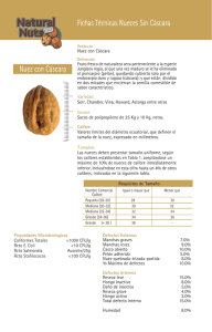 Datasheet - Natural Nuts