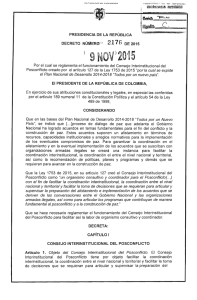decreto 2176 del 09 de noviembre de 2015