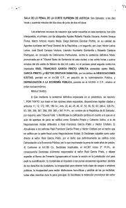 Page 1 SALA DE LO PENAL DE LA CORTESUPREMA DE