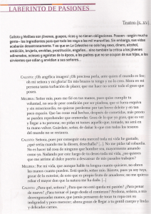 LABERINTO DE PASIONES - Las tareas del "cole"