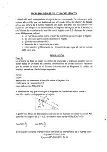 PROBLEMA RE5UELTO 1° BACHILLERATO