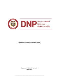 politica de calidad - DNP Departamento Nacional de Planeación