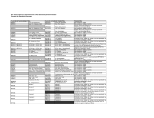 TABLA DE EQUIVALENCIAS ESTUDIOS LIBERALES