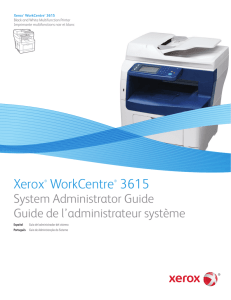 Xerox® WorkCentre® 3615 Guía del administrador del sistema