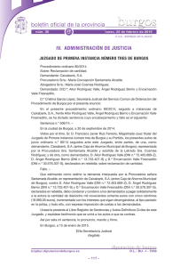 Anuncio 201500455 - Boletín Oficial de la Provincia de Burgos