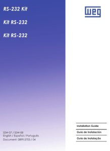 RS-232 Kit Kit RS-232 Kit RS-232