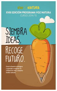 SIEMBRA IDEAS, RECOGE FUTURO.