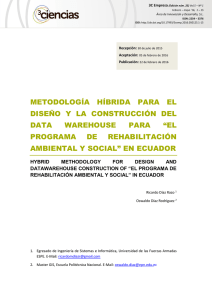 metodología híbrida para el diseño y la construcción del data