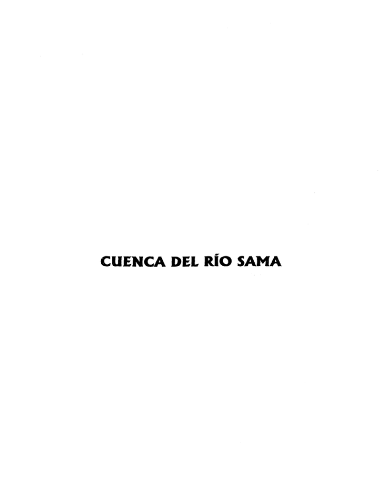 uenca del río Sama