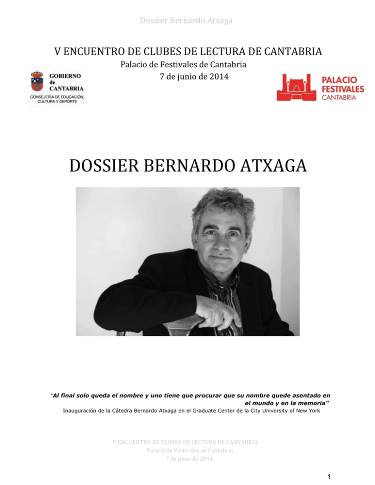 Dossier Bernardo Atxaga