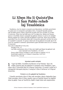 El Nuevo Testamento en Kekchi de Guatemala [kek