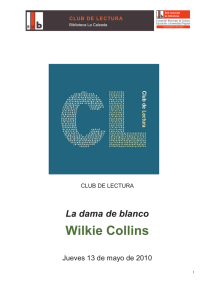 Wilkie Collins - Club de Lectura Biblioteca La Calzada