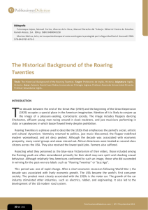 The Historical Background of the Roaring Twenties