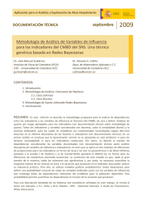 septiembre 2009 Metodología de Análisis de Variables de Influencia